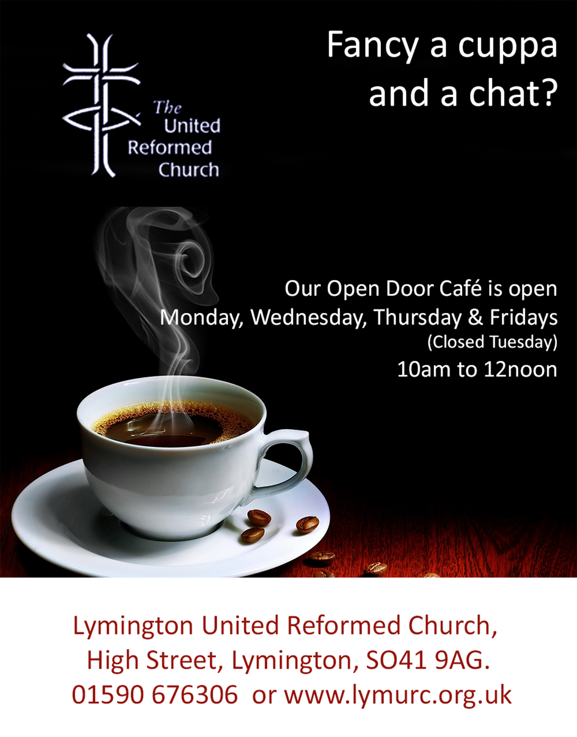 Coffee at Lymington URC