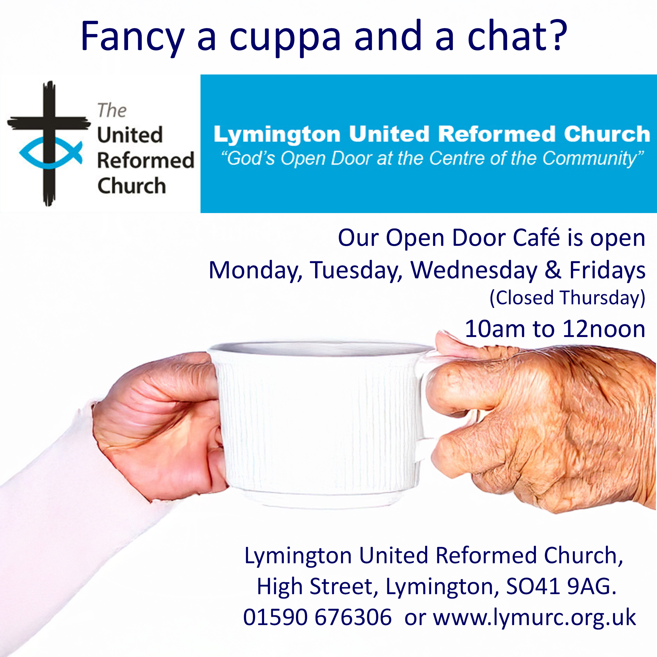 Coffee at Lymington URC